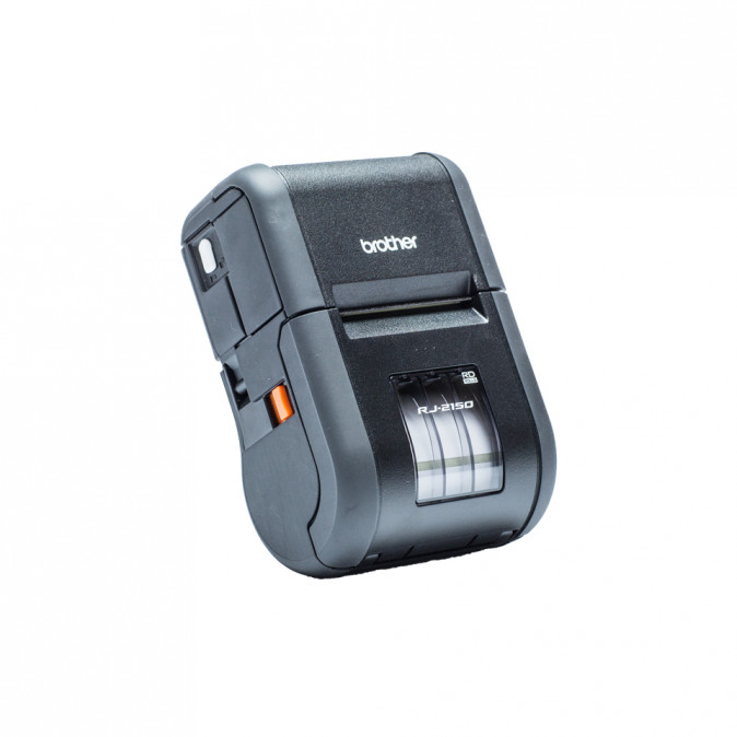 BROTHER Mobil nyomtató RJ-2150Z1, mono, 203 dpi, direkt thermal, 152 mm/mp, USB/WiFi/Bluetooth MFi PC