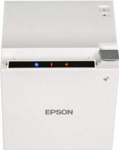 EPSON Blokknyomtató - TM-M30 (121B0) (200mm/s, 203dpi, 80mm, USB/LAN, fehér) PC