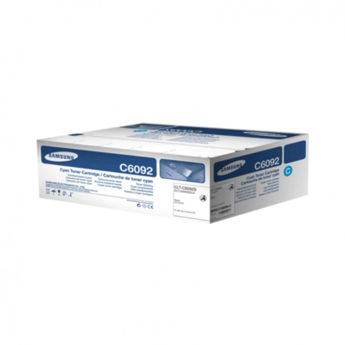 SAMSUNG CLT-C6092S; Cián toner CLP-770ND/775ND tipusú színes lézernyomtatóhoz (7000lap) PC