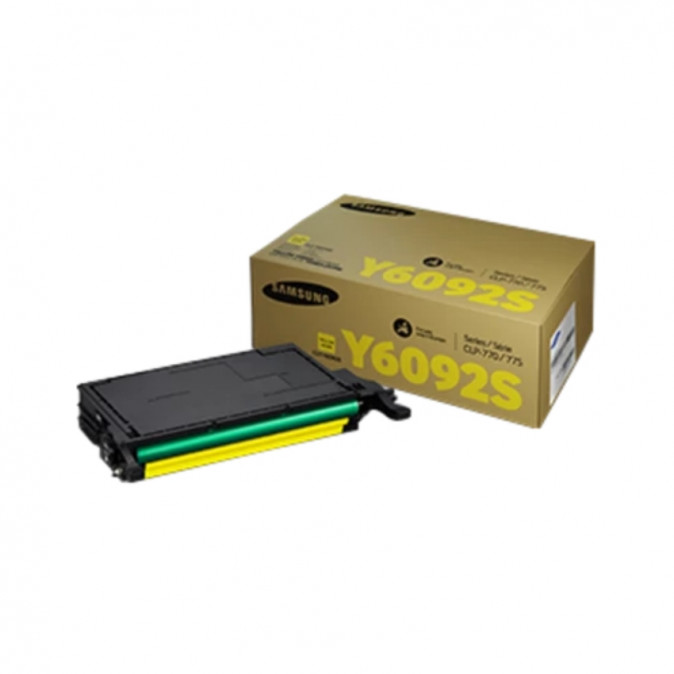 SAMSUNG CLT-Y6092S; Sárga toner CLP-770ND/775ND tipusú színes lézernyomtatóhoz (7000lap) PC