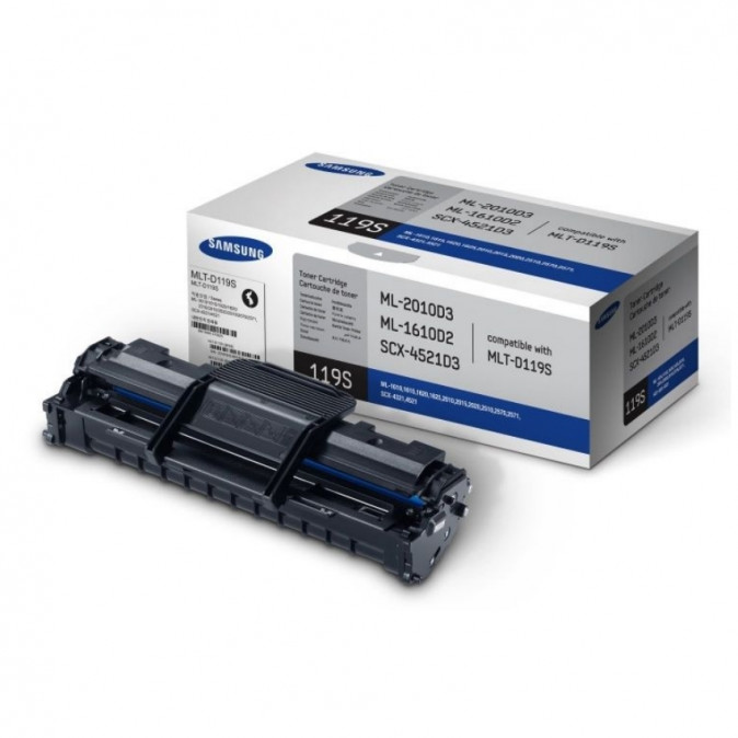 SAMSUNG MLT-D119S; Toner cartridge ML-1610/2010/2510/2570/2571N, SCX-4521D3 típusú nyomtatókhoz (2000 lap) PC