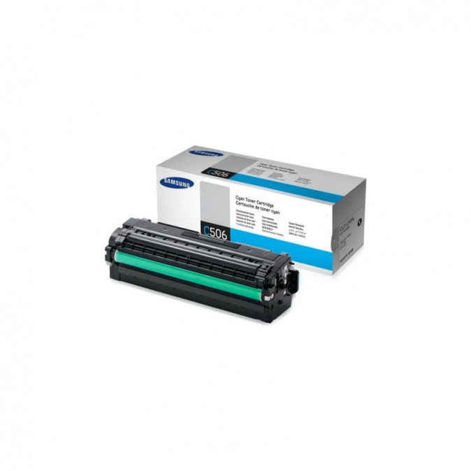 SAMSUNG CLT-C506L; Cián toner CLP-680 tipusú színes lézernyomtatóhoz (3500lap) PC