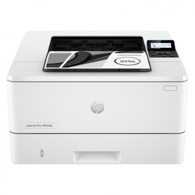 HP Lézernyomtató LJ Pro  4002dw, 256MB, USB/Háló/WLan, A4 40lap/perc FF, 1200x1200, Duplex PC