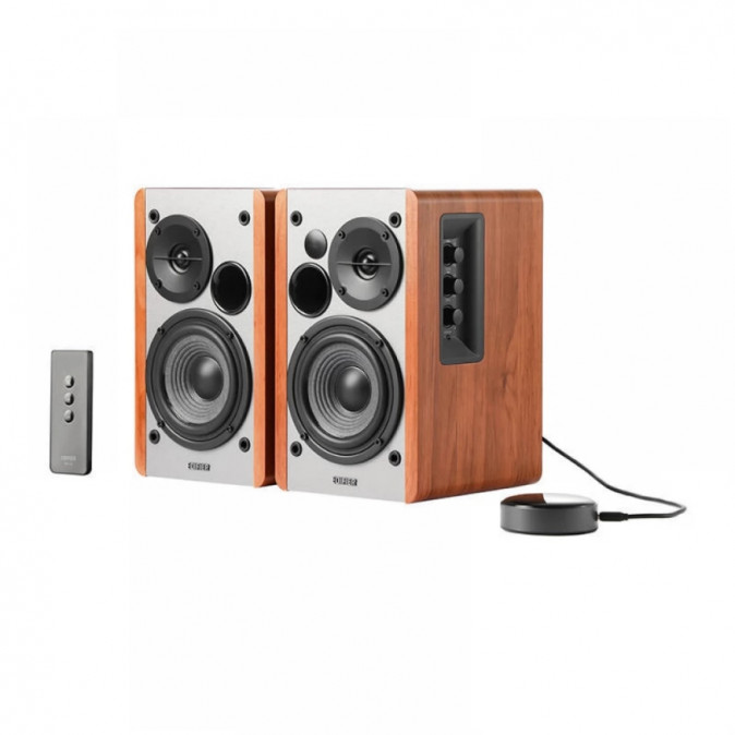 Edifier R1280T 2.0 hangszórók WiiM Minivel (barna) PC