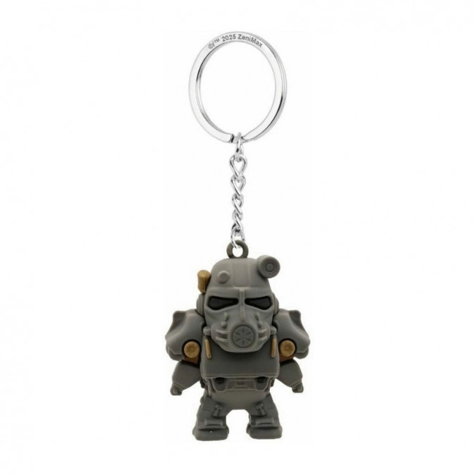 FALLOUT T-60 3D Kulcstartó - Good Loot Ajándéktárgyak