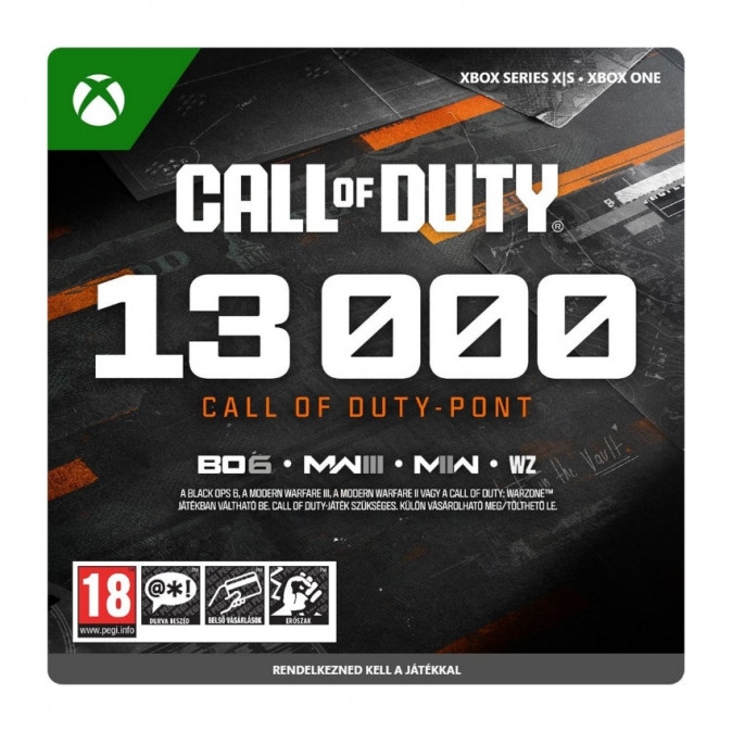 ESD MS - Call of Duty Points - 13 000 1P Xbox Series