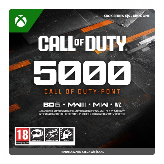 ESD MS - Call of Duty Points - 5 000 1P Xbox Series