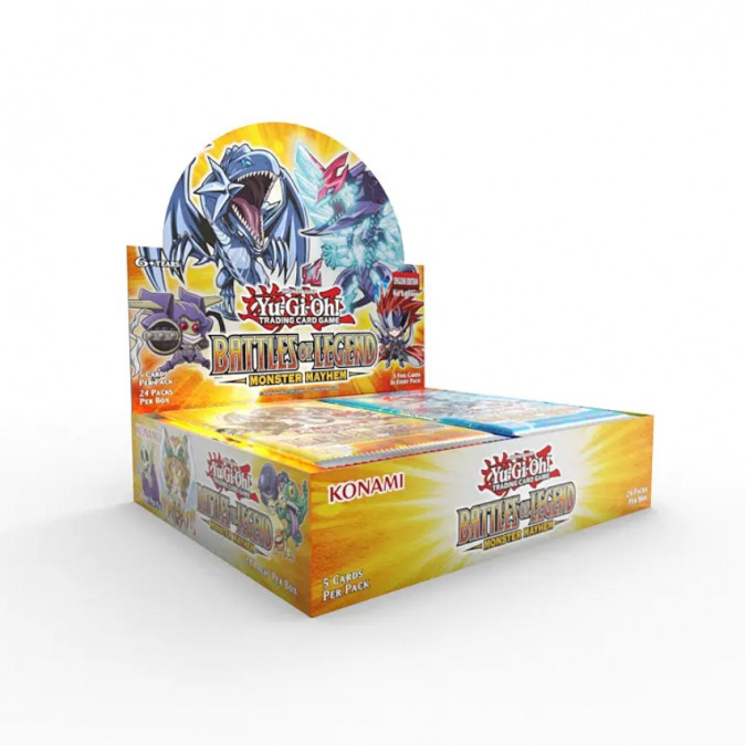 Yu-Gi-Oh! TCG Battle of Legends: Monster Mayhem Booster Display Játék