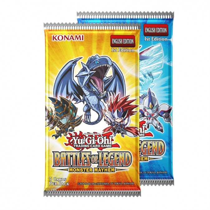 Yu-Gi-Oh! TCG Battle of Legends: Monster Mayhem Booster Pack Játék