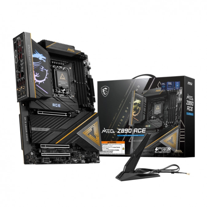 MSI MEG Z890 ACE (LGA1851) Alaplap (7E22-001R) PC