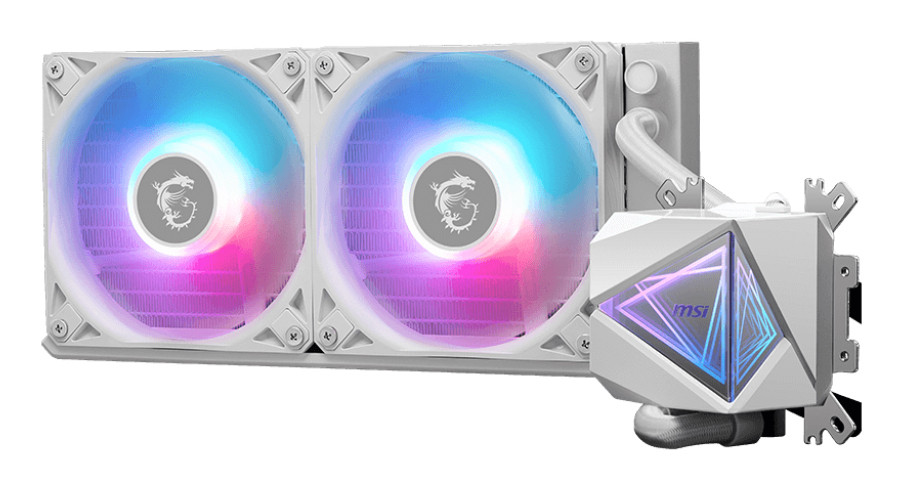 MSI MAG CORELIQUID I240 Vízhűtés - Fehér (306-7ZW7A21-C24) PC