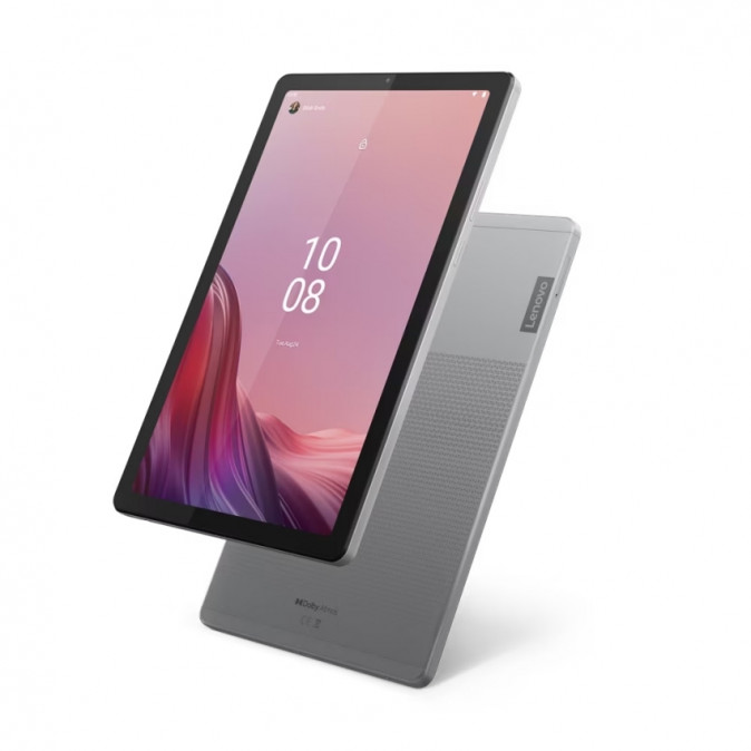 LENOVO Tab M9 (TB310FU), 9" HD, MediaTek G80T, 8C,  4GB, 64GB eMMC, Android, Artic Grey, Clear Case+Film Tablet