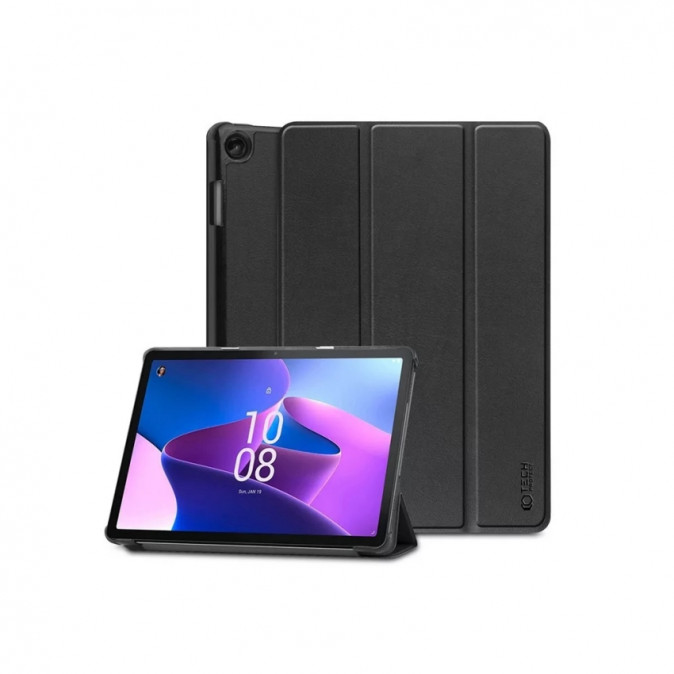 TECH-PROTECT LENOVO TAB M10 10.1 (3RD GEN.) TB-328 TABLET TOK ON/OFF FUNKCIÓVAL - BLACK (ECO CSOMAGOLÁS) Mobil