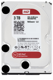 Western Digital Red 3TB 3,5" SATA3 7200RPM 64MB (WD30EFRX) PC