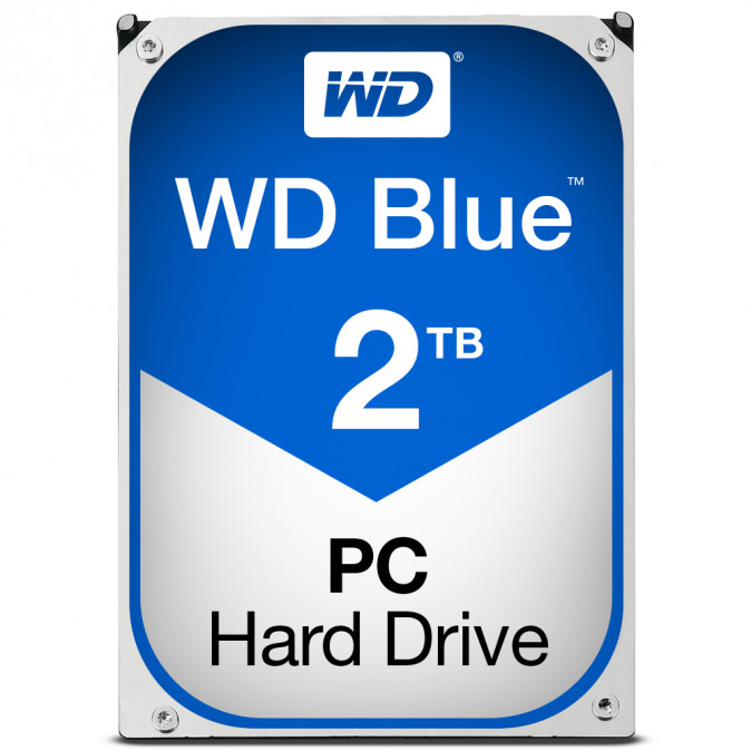 Western Digital Blue 2TB 3,5" SATA3 5400RPM 64MB (WD20EZRZ) PC