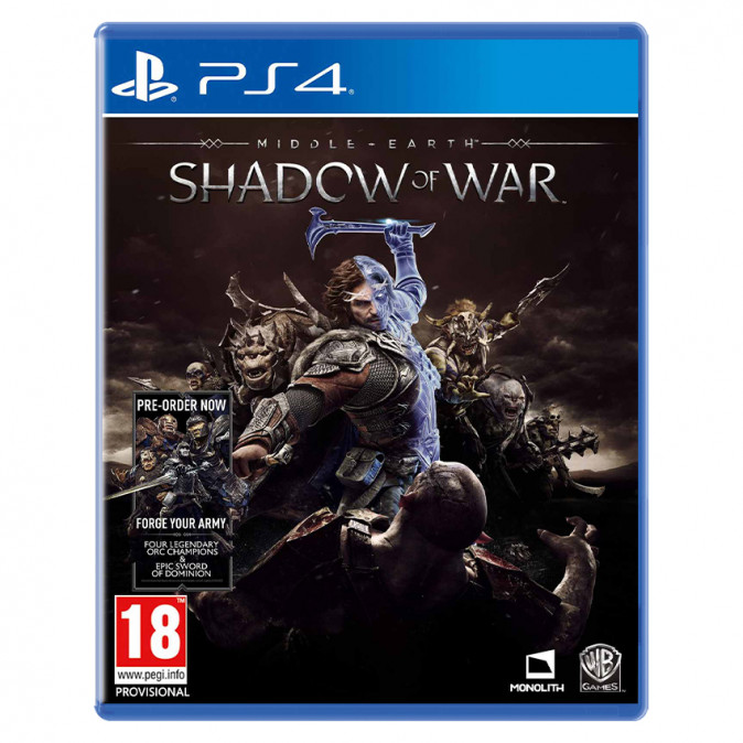 Middle Earth: Shadow of War PS4