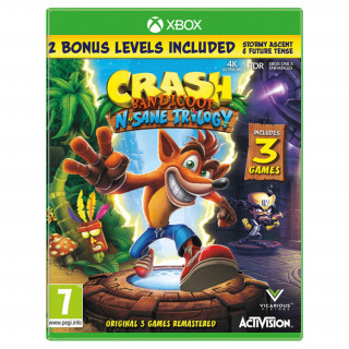 Crash Bandicoot N. Sane Trilogy (használt) Xbox One