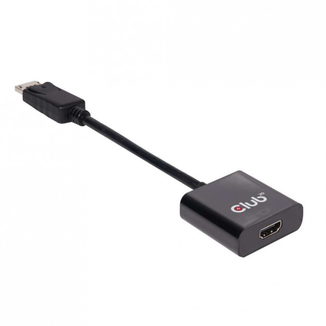CLUB3D Displayport 1.2 - HDMI 2.0 UHD active adapter PC