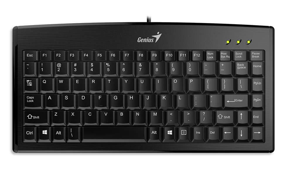 Genius LuxeMate 100 USB fekete HUN billentyűzet PC