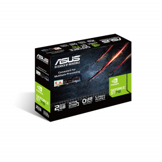 ASUS GT710-SL-2GD5-BRK nVidia 2GB GDDR5 64bit PCIe videokártya PC