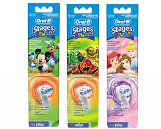 Oral-B fogkefefej EB 10-2 Kids Stages Power Otthon