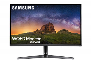 Samsung 31,5" C32JG50QQU WQHD 2HDMI Display port 144Hz ívelt kijelzős monitor PC