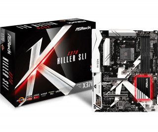 ASRock X370 KILLER SLI AMD X370 SocketAM4 ATX alaplap PC