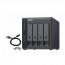 4-bay 3.5" SATA HDD USB 3.0 type-C hardware RAID external enclosure. USB-C to US thumbnail