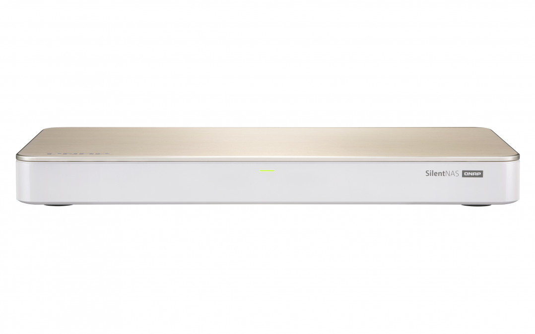 4-drive fanless NAS, Intel Celeron J4105 4-core 1.5GHz (up to 2.5GHz), 8GB DDR4 PC