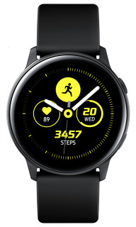 Samsung SM-R500NZKA Galaxy Watch Active fekete okosóra Mobil