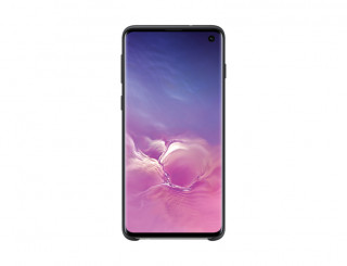 Samsung EF-PG973TBEG Galaxy S10 fekete szilikon védőtok Mobil