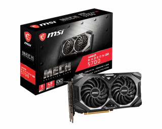 MSI RX 5700 MECH OC 8G AMD 8GB GDDR6 256bit PCIe videokártya PC