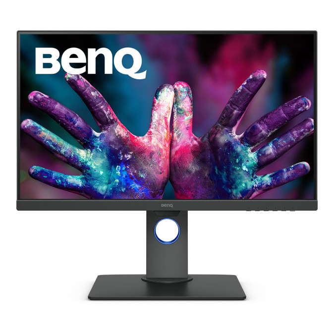 BenQ monitor 27" - PD2700U (IPS, 16:9, 3840x2160, 100%sRGB/REC709, DP, HDMI, USB) Speaker, HAS, Pivot PC