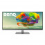 BenQ monitor 34" - PD3420Q (IPS, 16:9, 3440x1440, DP, HDMI, USB) HDR400, Speaker, HAS, Pivot thumbnail