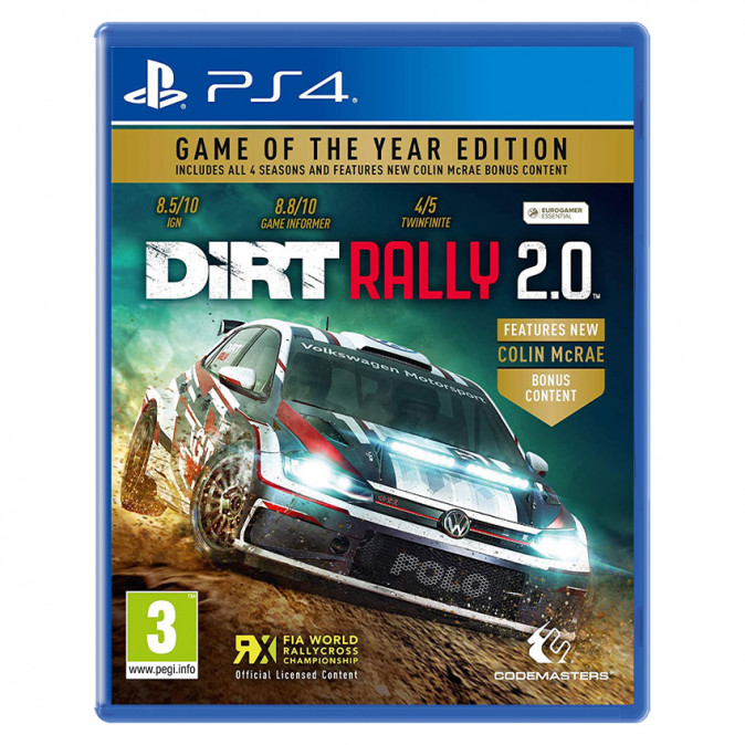 Dirt rally 2.0 Game of the Year Edition (GOTY) PS4