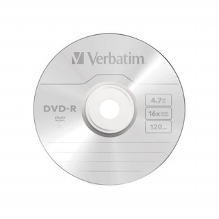 Verbatim DVD-R lemez 4,7 gb; 16x - 1 db papírtasakban PC