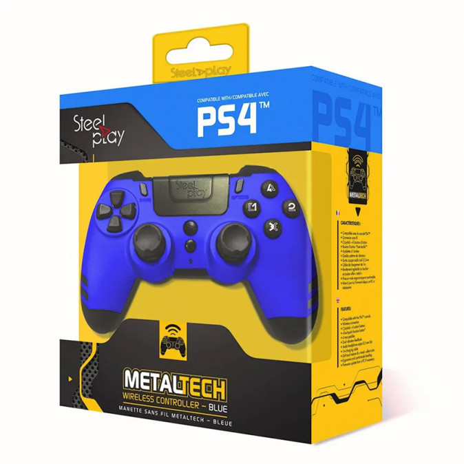 Steelplay vezeték nélküli kontroller (Sapphire) - PS4 PS4