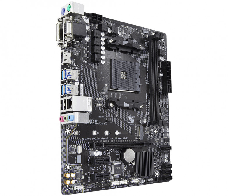 GIGABYTE GA-A320M-S2H V2 (AM4) PC