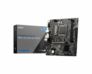 MSI Pro H610M-B DDR4 Alaplap (7D46-002R) PC