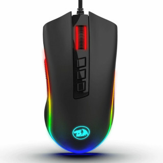 Redragon Cobra vezetékes gamer egér - fekete (75054 / M711) PC