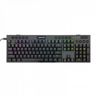 Redragon Horus RGB Mechanikus Brown Switch gaming billentyűzet (K618-RGB_BROWN_HU) PC