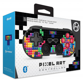 Hyperkin Pixel Art Tetris Bluetooth Kontroller - Tetrimino Stack (M01328-TETS) Nintendo Switch