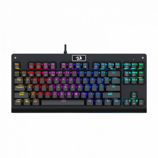 Redragon Dark Avenger RGB Brown Switch Gaming billentyűzet - Fekete (K568RGB-1_BROWN_HU) PC