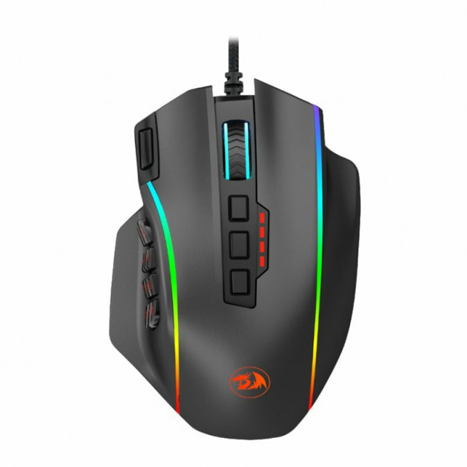 Redragon Perdition 4 vezetékes gaming egér - Fekete (M901-K-2) PC