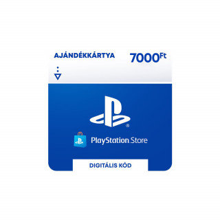 PlayStation Store ajándékkártya 7000 HUF (PS Store Card - HU) (DIGITÁLIS) - ESD HUN PS4