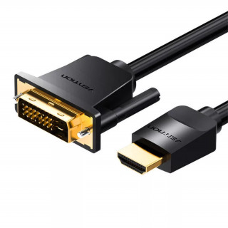 Vention HDMI - DVI átalakító kábel 5m - Fekete (ABFBJ) PC