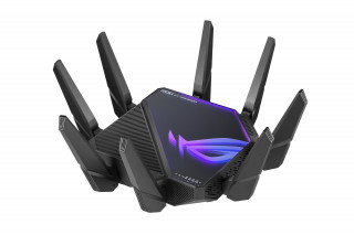 ASUS ROG Rapture Quad-Band Gigabit Router - Fekete (GT-AXE16000) PC