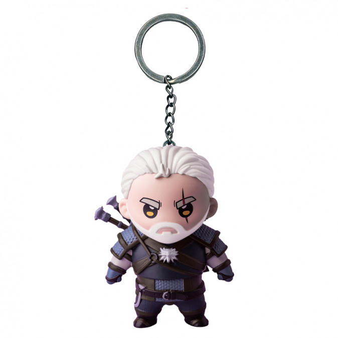 The Witcher Geralt of Rivia Good Loot 3D Keychain Ajándéktárgyak