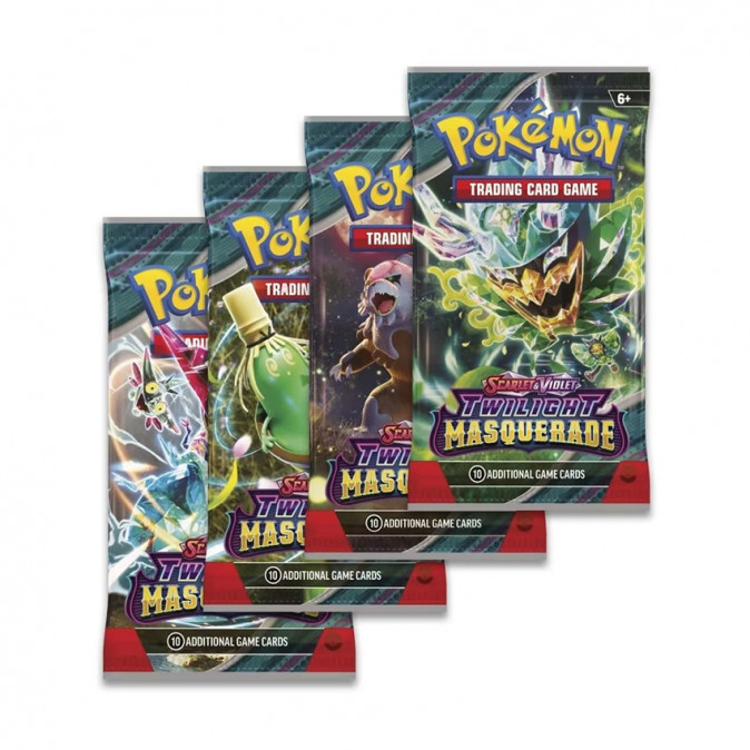 Pokémon TCG: Scarlet & Violet - Twilight Masquerade - Booster Pack Játék