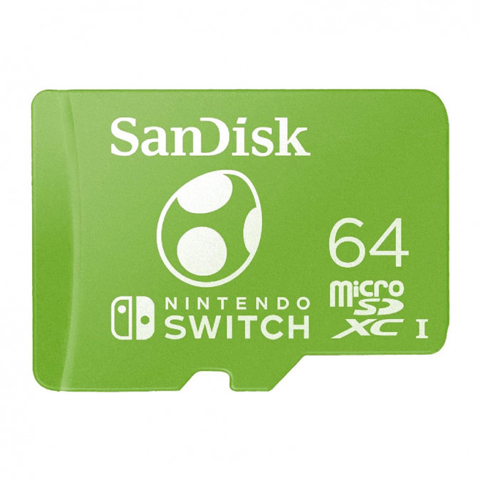 SanDisk Nintendo Edition microSDXC 64GB (SDSQXAO-064G-GN6ZN)(00220029) PC
